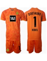 Otroške Nogometnih dresov Borussia Dortmund Gregor Kobel #1 Vratar Tretji 2024-25 Kratki rokavi (+ hlače)